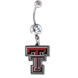 Texas Tech Red Raiders Sexy Belly Navel Ring