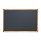  : Standard Black Surface Chalkboard with Oak Finish Frame, 3'x2' QRTPCW203B