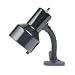Catalina Lighting W1400BLK Clip-on flexible 6 gooseneck lamp with metal shade, black