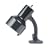 Catalina Lighting W1400BLK Clip-on flexible 6 gooseneck lamp with metal shade, black