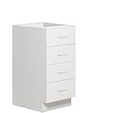 shaker kitchen furniture-Kitchen Kits Shaker 4-Drawer Base Cabinet - 15