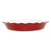 Emile Henry 12-Inch Pie Dish Cerise Red
