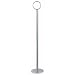 Winco 12" Stainless Steel Table Number Card Holder
