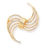 14k Designer Pin - JewelryWeb