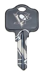 Pittsburgh Penguins Kwikset KW1 House Key