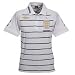 England Travel and Media Stripe Polo - White/Dark navy/Geneva gold