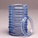 12PC CLR SHOWER CURTAIN O-RING