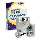 DYMO D1 - Polyester self-adhesive label tape - black on red - Roll (0.5 in x 23 ft) - 1 roll(s)
