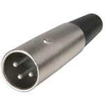 XLR Type In-line Male 3 Pin