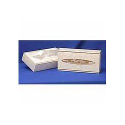 9" x 7 1/2" White 2 Ply Facial Tissue (3399MAR) Category: Facial Tissue