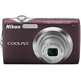Nikon Coolpix S3000 12.0 MP Digital Camera with 4x Optical Electronic Vibration Reduction (VR) Zoom and 2.7-Inch LCD (Plum)