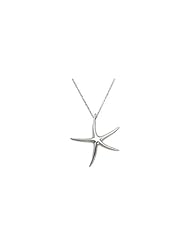 37.49X34.18 mm Starfish Pendant in Sterling Silver