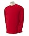 Fruit of the Loom Adult 5 oz. HD Cotton™ Long-Sleeve T-Shirt XL TRUE RED
