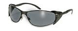 SAFETY GLASSES SUPRA SMOKE LENSES SUNGLASSES UV400 EYEWEAR ANSI Z87.1 EYE PROTECTION WITH SIDE SHIELDS by 