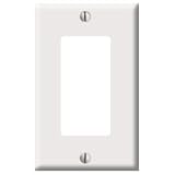 Leviton Decora 1-Gang Wallplate, Stainless Steel