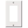 Leviton Decora 1-Gang Wallplate, Stainless Steel