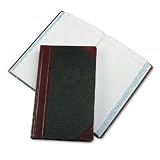 ESSELTE PENDAFLEX CORP. / ESS9500J / Record/Account Book, Journal Rule, BLK/RD, 500Pgs, 14-1/8 x 8-5/8 / Sold as 1 EA