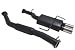 Megan Racing MR-CBS-SI08ST-OEB Type 2 Black Cat Back Exhaust Systems