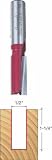 Freud 12-118 1/2-Inch Diameter by 1-1/4-Inch Double Flute Straight Router Bit with 1/2-Inch Shank