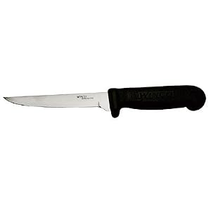 Boning Knife With Cover and Plastic Handle - 5 by 