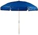 6.5 ft Steel Skeleton Beach Umbrellas - Vinyl - 10 colors