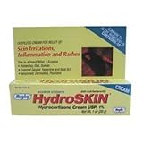 Rugby Hydroskin hydrocortisone cream USP 1%, maximum strength   1 oz