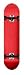 Blank Complete Skateboard RED 7.5