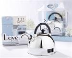 Love is Brewing Teapot Timer in Classic Retro Gift Package - Baby Shower Gifts & Wedding Favors