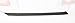 Auto Ventshade [AVS] Bumper / Protection | Fits 2009 - 2010 Toyota Corolla, 1 pc. | Black - 34010