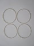 Magic Bullet 4 Replacement Gaskets/Rubber Seasl for Magic Bullet Cross or Flat Blade