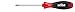 Wiha 36271 Tamper Resistant Security Torx Screwdriver with SoftFinish Handle, T8 x 60mm