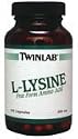 TwinLab - L-Lysine, 500 mg, 100 capsules