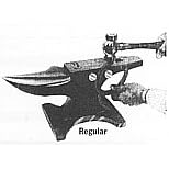 Click here to buy 70 lb Horseshoer's Regular Face Anvil by Horseshoer's.