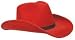 FELT COWBOY HAT ASST WITH BANDS