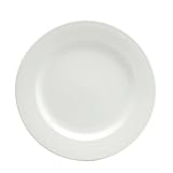 PLATE RE CRM 9, CS 2/DZ, 07-1644 ONEIDA LTD SILVERSMITHS CHINA CREAM WHITE