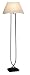 Adesso Curtsy Floor Lamp, Black