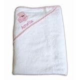 Review WDPG  / Pink or Blue Hooded Towel - Personalised