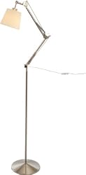 Adesso Architect Floor Lamp, Steel