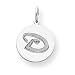 14K Arizona Diamond Backs Small Disc w/D Logo Charm