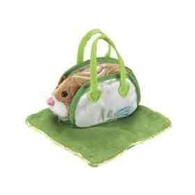 Zhu Zhu Pets Green Hamster Carrier & Blanket