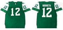 Joe Namath New York Jets Authentic Style Throwback Football Jersey