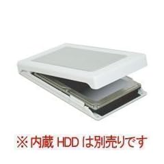 オウルテック 簡単組立外付ケースガチャポンパッ!MINI2.5SATA HDD用 ホワイト OWL-EGP25/EU(W)