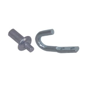 2 - Pk. JSC Hook with Rivet by