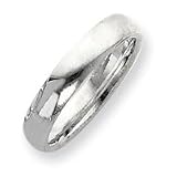Sterling Silver 5mm Comfort Fit Band