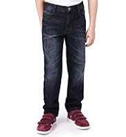 Pure Cotton Shorter Leg Denim Jeans