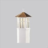 Progress Lighting P5289-30 Modular Path Lights White w/ Copper Roof One Light 120V Line Voltage