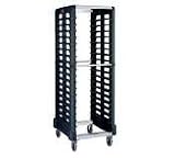 Black Rubbermaid 3320 Max System End Load Bun Pan Rack -18 Slots (FG332000)