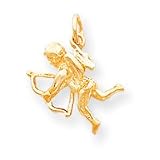 10k Cupid Pendant