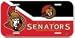 Ottawa Senators License Plate (Made of Plastic)