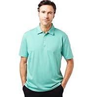 Pure Cotton Plain Polo Shirt with Stay New™
